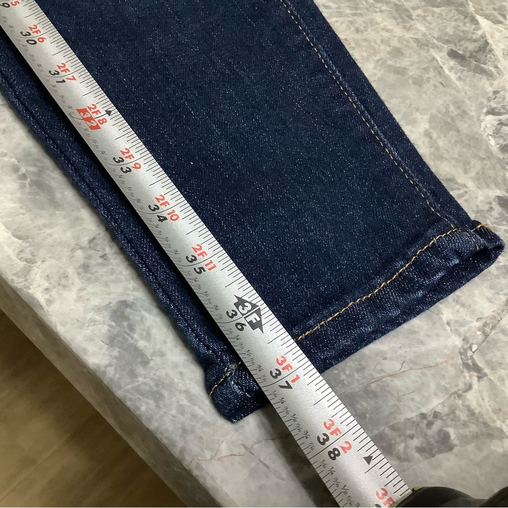 Signature by Levi Strauss Dark Women's high rise Skinny Jeans size 14 Small. - Picture 10 of 13